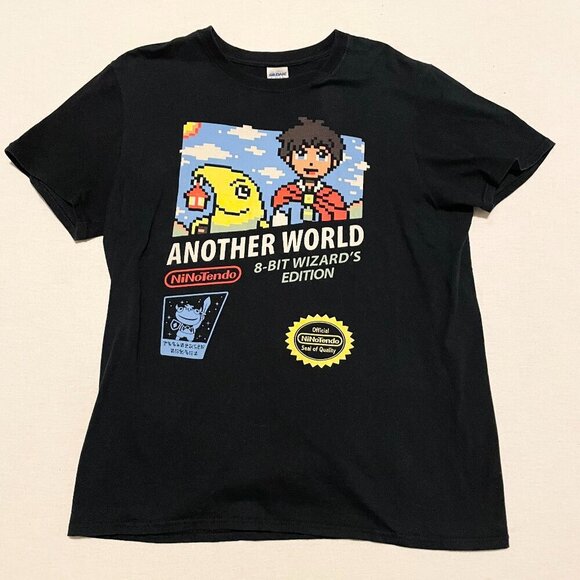 Another World 8 Bit Wizards Edition Shirt Mens Size Medium - Picture 1 of 16